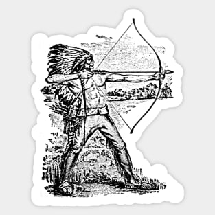 Native American Sticker